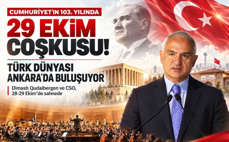www.turkuazhaberajansi.com/Cumhuriyet'in 103'üncü yılında, Türk Dünyası'nın seçkin sanatçıları, Türk Devletleri Teşkilatı Cumhuriyet Bayramı Konserleri kapsamında Ankara'da buluşacak