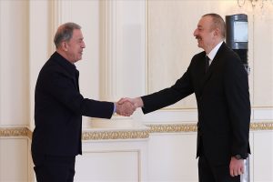 Millî Savunma Bakanı Hulusi Akar ve TSK Komuta Kademesi Azerbaycan’da