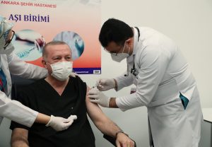Cumhurbaşkanı Erdoğan aşı oldu
