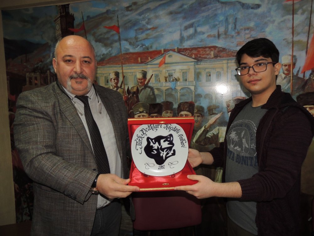 Kocaeli Türk Ocağı’nın konuğu Üstün Zekalı Alber Küçük oldu