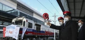 Çin’e bor taşıyan tren yola çıktı
