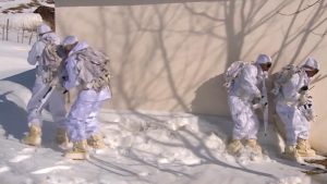 Yaylalarda eksi 30 derecede operasyon: Evler tek tek kontrol edildi