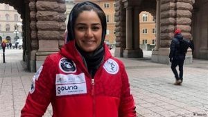 İranlı milli sporcuya “koca” engeli