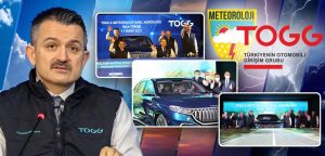 Bakan Pakdemirli: “Meteorolojik veriler TOGG’a rota boyunca anlık iletilecek”