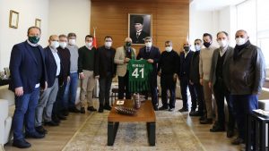 Kocaelispor’dan KOTO’ya ziyaret: Gurur duyuyoruz