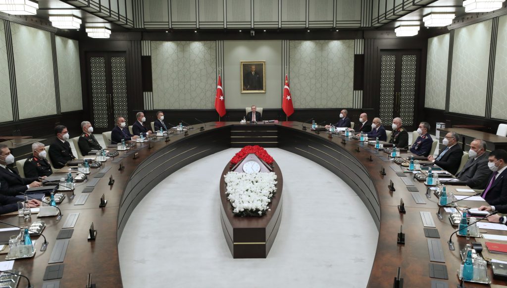 Milli Güvenlik Kurulu, Cumhurbaşkanı Erdoğan başkanlığında toplandı