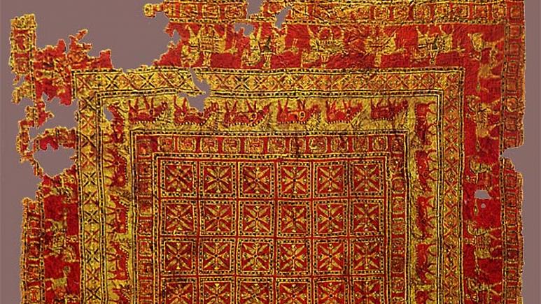2500 yıllık Türk motifli halının canlı renklerinin sırrı çözüldü