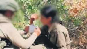 Teslim olan terörist beden eğitimi öğretmeni tarafından kaçırıldığını itiraf etti