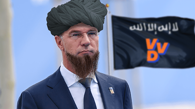 Hollanda gazetesinden ironik haber: Başbakan Rutte müslüman ve cihatçı oldu