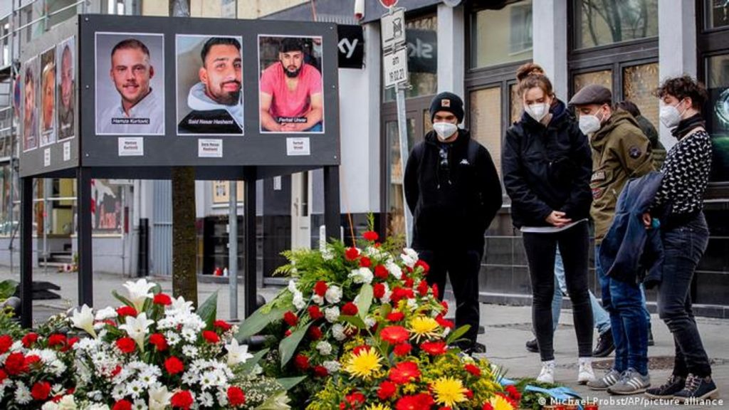 Hanau kurbanına Medeni Cesaret Madalyası