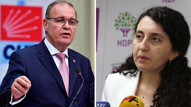CHP ve HDP sözcüleri arasında tartışma