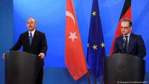 Çavuşoğlu Berlin’de Maas ile Görüştü