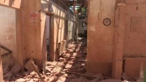 TRT Haber terör örgütünün hedef aldığı hastaneyi görüntüledi