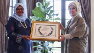 BM’den Emine Erdoğan’a ödül