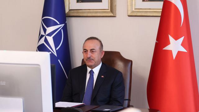 Çavuşoğlu NATO Dışişleri Bakanları Toplantısı’na katıldı