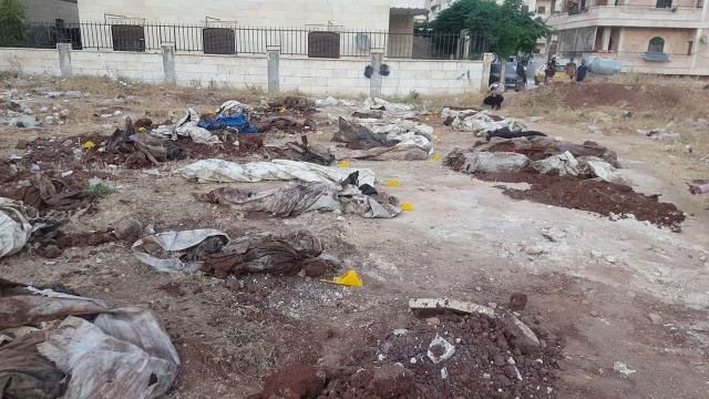 Afrin’de PKK vahşeti: 35 sivilin cansız bedeni bulundu