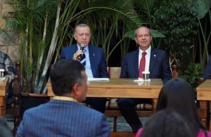 Cumhurbaşkanı Erdoğan: Sadece kendi haklarımızı korumanın peşindeyiz