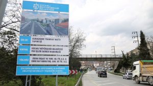 İzmit Kuruçeşme tramvay hattında çalışmalar aralıksız devam ediyor