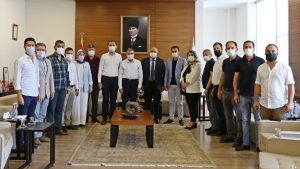 AK Parti Kocaeli Milletvekili İlyas Şeker, Kocaeli Ticaret Odası’nı ziyaret etti