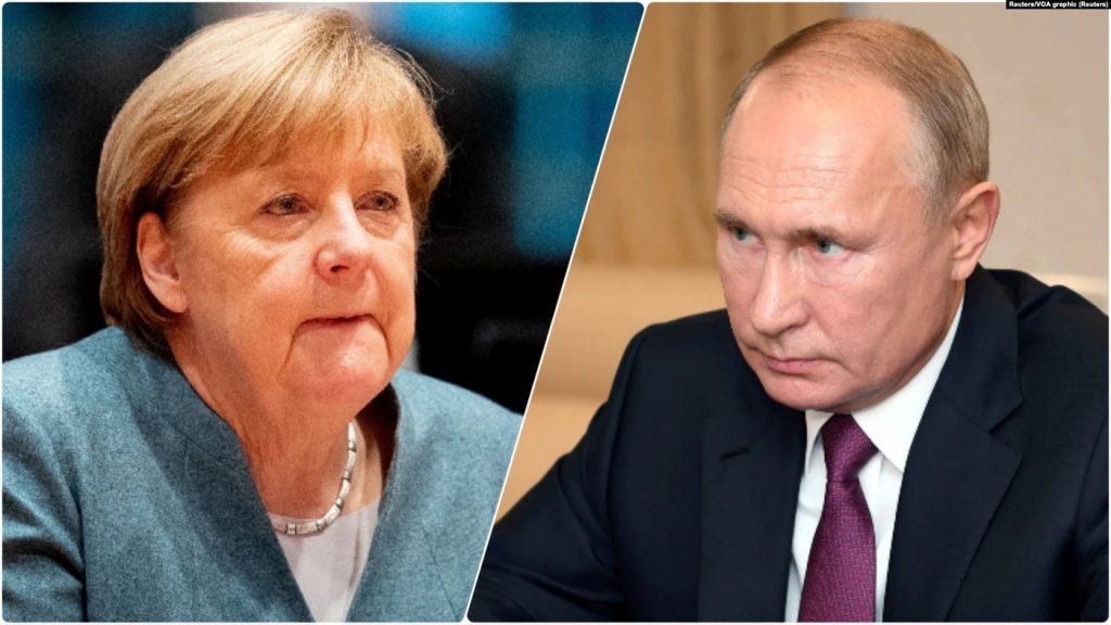 Merkel Moskova’ya Gidiyor