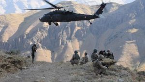 Irak’ın kuzeyinde 4 terörist etkisiz hale getirildi