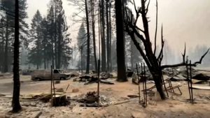 California tarihindeki en büyük ikinci yangın: Dixie