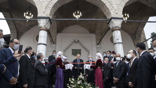 Erdoğan Başçarşı Camii’nin açılışını yaptı