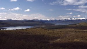 İsveç’in en yüksek dağı kısaldı