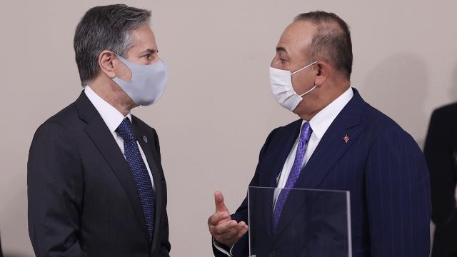 Çavuşoğlu ABD’li mevkidaşı ile Afganistan’ı görüştü