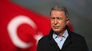 Bakan Akar’dan Rum Kesimi’ne Atatürk tepkisi: Şiddetle reddediyor, kınıyoruz