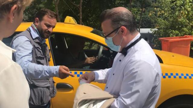 Taksi şoförü 1 kilometreye 200 lira istedi