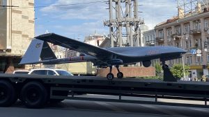 Bayraktar TB2 Ukrayna sokaklarında