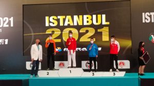 Kocaeli’nin sporcu fabrikası Kağıtspor’un genç yetenekleri kürsüde boy göstermeye devam ediyor