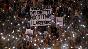 İtalya’da korona belgesi zorunluluğu yürürlüğe girdi