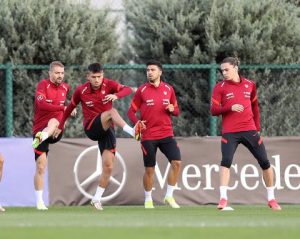 A Millî Takımımız, Norveç maçı hazırlıklarını tamamladı