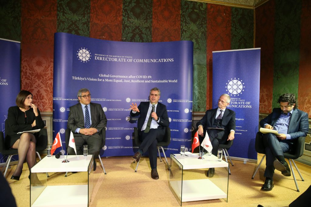 Cumhurbaşkanlığı İletişim Başkanlığından Roma’da “Kovid-19 Sonrası Küresel Yönetişim” paneli