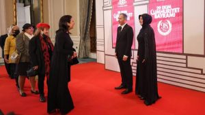 Çırağan Sarayı’nda 29 Ekim Cumhuriyet Bayramı resepsiyonu