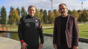 Bakan Kasapoğlu’ndan Stefan Kuntz’a ziyaret