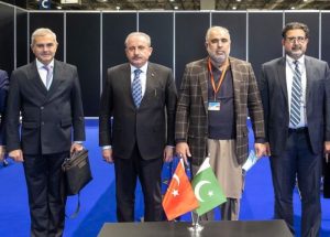 TBMM Başkanı Şentop, Pakistan Meclis Başkanı Kaiser ile görüştü