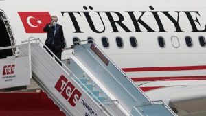 Cumhurbaşkanı Erdoğan Türkmenistan’a gitti