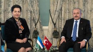 TBMM Başkanı Şentop, Özbekistan Senato Başkanı Narbayeva ile görüştü