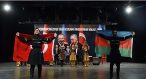 Azerbaycan’ın Zafer Günü Erzurum Atatürk Üniversitesi’nde büyük bir coşkuyla kutlandı