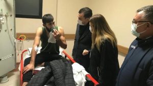 Kınık’taki bir kömür ocağında meydana gelen göçükte 45 işçi yaralandı