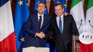 Macron ve Draghi AB’de yatırımı artırmak için mali kurallarda reform istedi