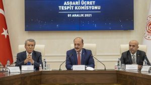 Asgari Ücret Tespit Komisyonu, 2022’de geçerli olacak asgari ücreti belirleme çalışmaları için toplandı
