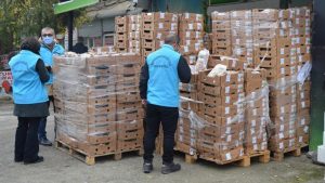 Diyarbakır’da tarihi geçmiş 4,2 ton hindi eti imha edildi