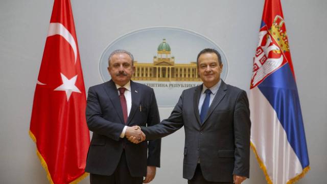 Mustafa Şentop: Sırbistan ile 2 milyar dolar ticaret hedefini bu yıl yakalayacağız