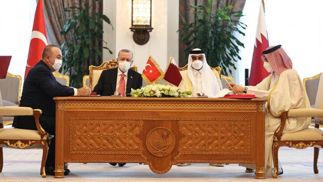 Türkiye ile Katar arasında 15 anlaşma imzalandı