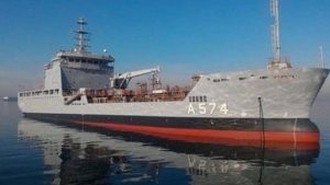 Lojistik Destek Gemisi Projesi’nin ilk gemisi TCG A-574 hizmete girdi