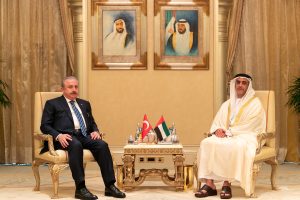 TBMM Başkanı Şentop, BAE BAŞBAKAN Yardımcısı ve İçişleri Bakanı Şeyh Saif Bin Zayed ile görüştü